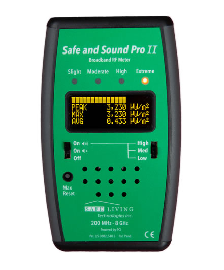Safe and Sound Pro II EMF Meter